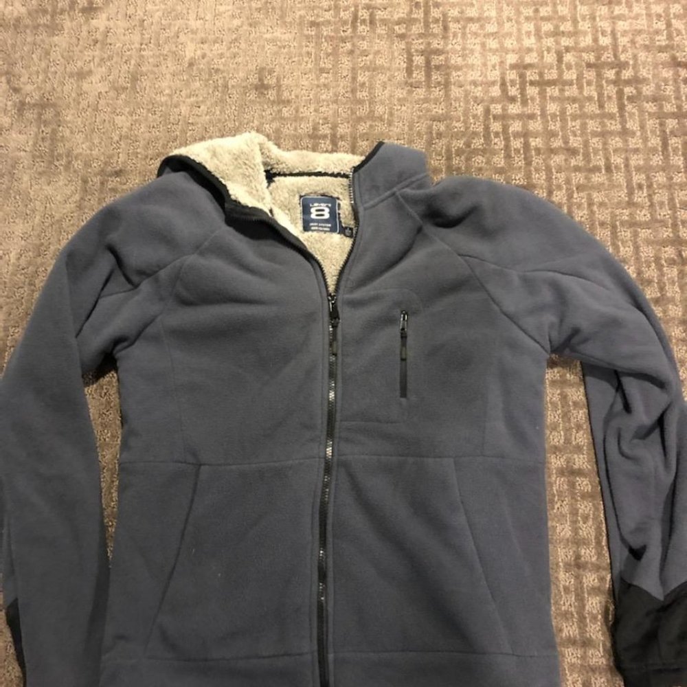 Jacket with hood, Mens Size small
